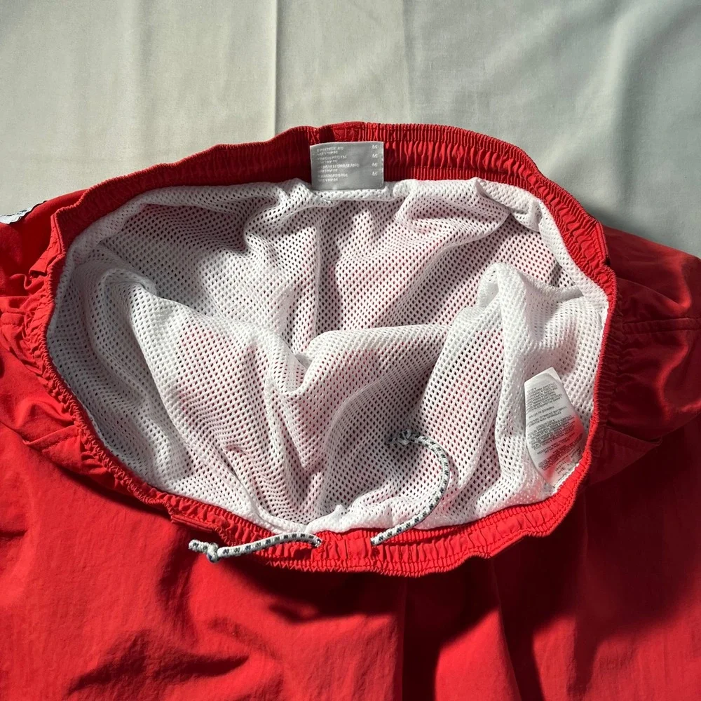 Columbia Shorts PFG Mens Medium 36‎ Red Nylon Fishing Outdoor Sportswear